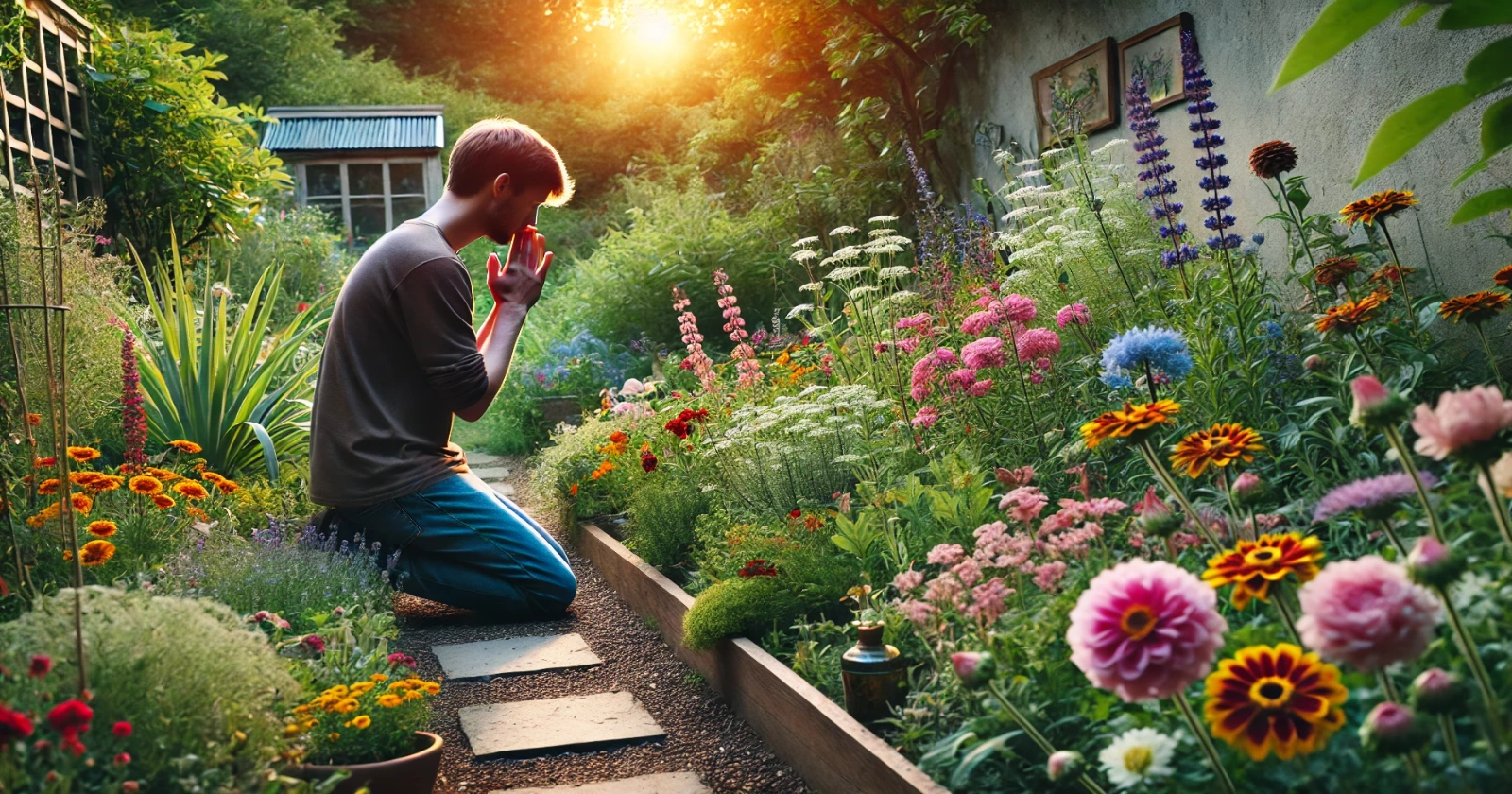 Prayer for blessing a garden