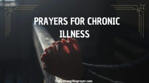 Prayer for Chronic Illness