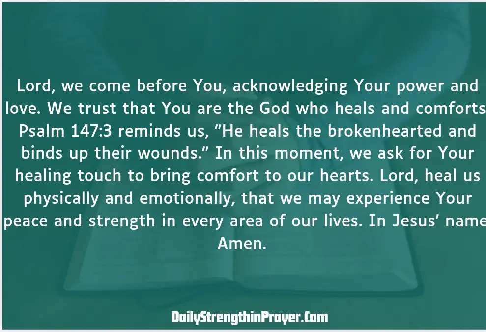 Prayer for healing