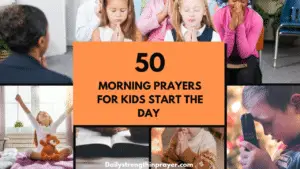 Morning prayers for kids