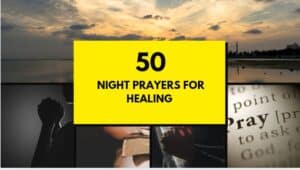 Night Prayers for healing