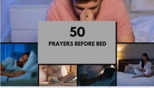 Prayers before bed