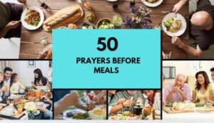 Prayers before meals