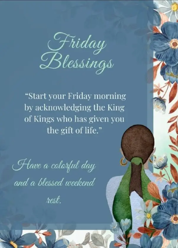 Friday Blessing