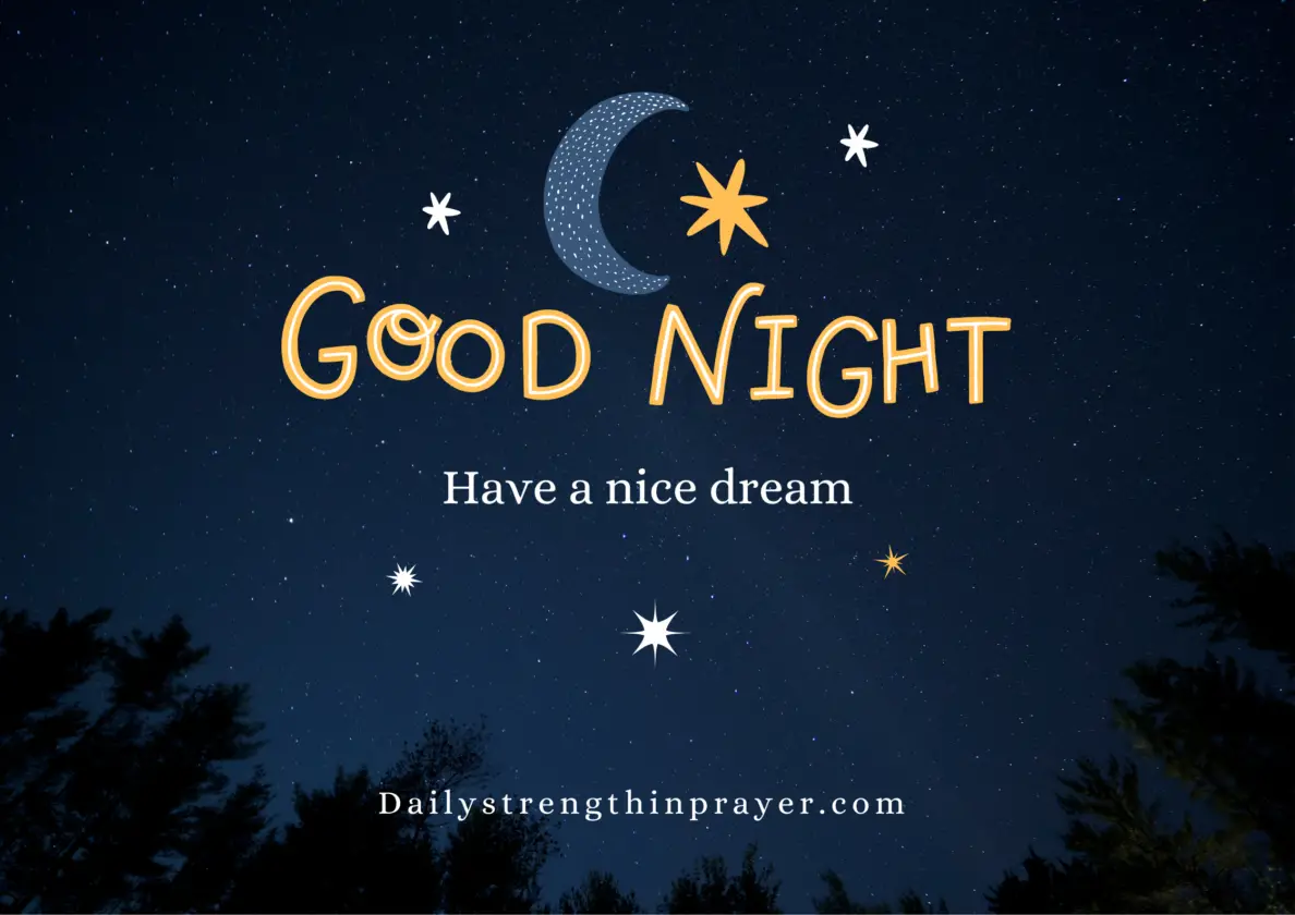 Good Night Prayers