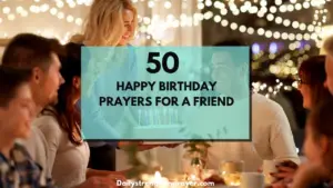 Happy Birthday Prayer for a Friend