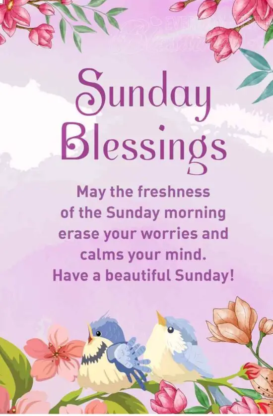 Happy sunday blessings