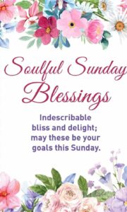 70 Good Morning Sunday Blessings to Uplift Your Spirit