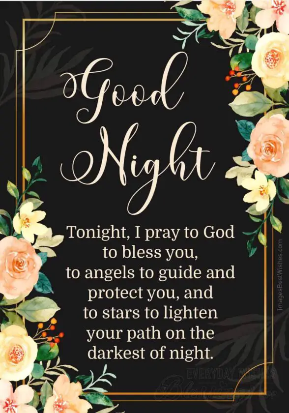 Positive Good Night Blessings