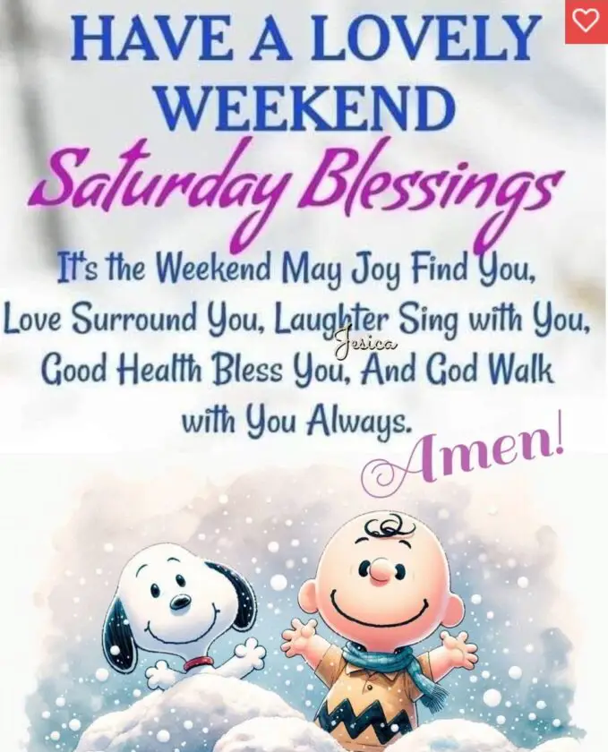 Positive Saturday Blessings