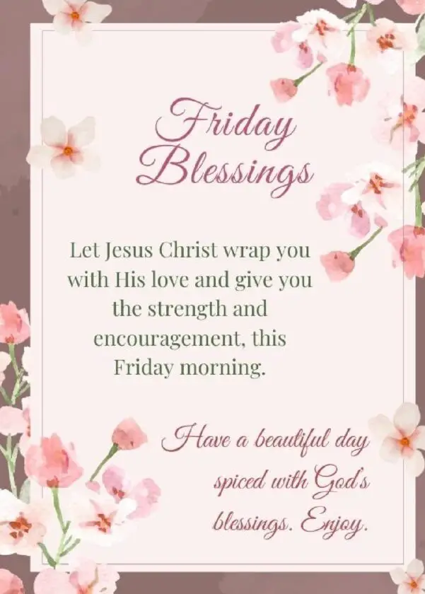 Powerful Friday Blessings