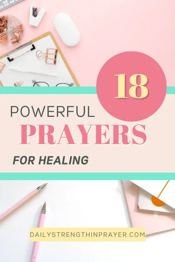 Powerful prayers for healing