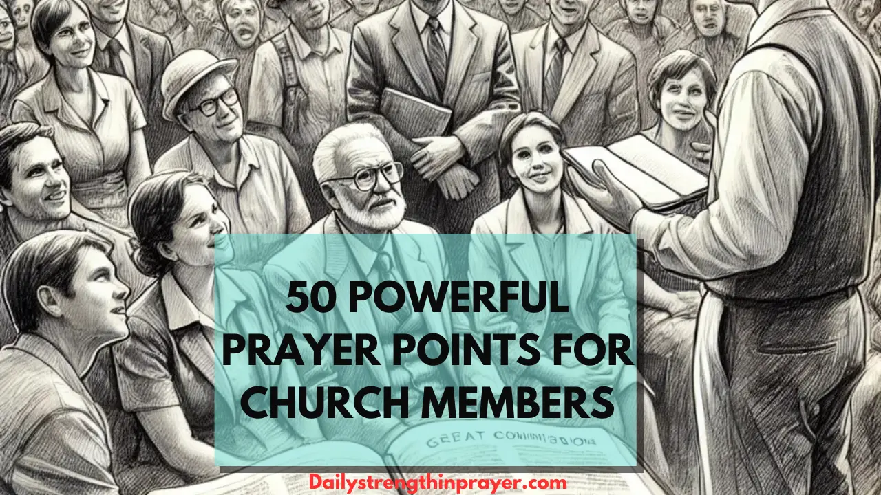 Prayer Points for Church Members