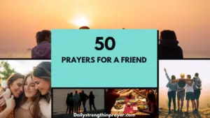 Prayer for a friend