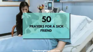 Prayer for a sick friend