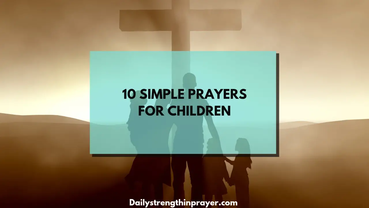 Prayer for children