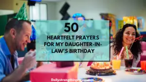 Prayers for My Daughter In Laws Birthday