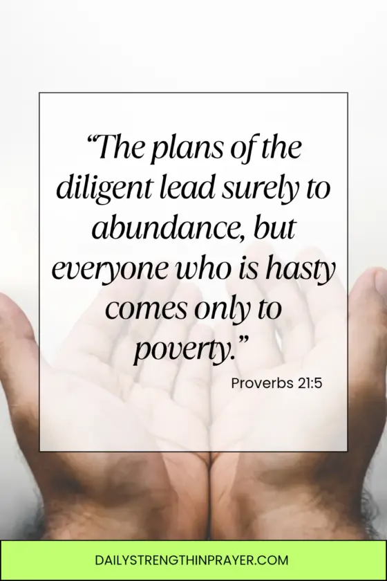 Proverbs 21 5