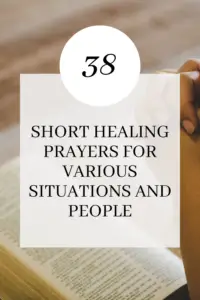 Short Healing Prayers