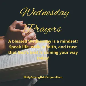 80 Short Wednesday Prayers: Uplifting Prayers to Keep You Grounded through the Week