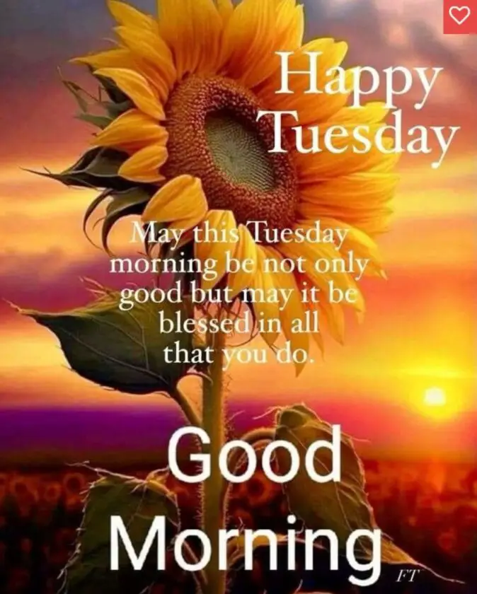 Tuesday blessing for loved ones