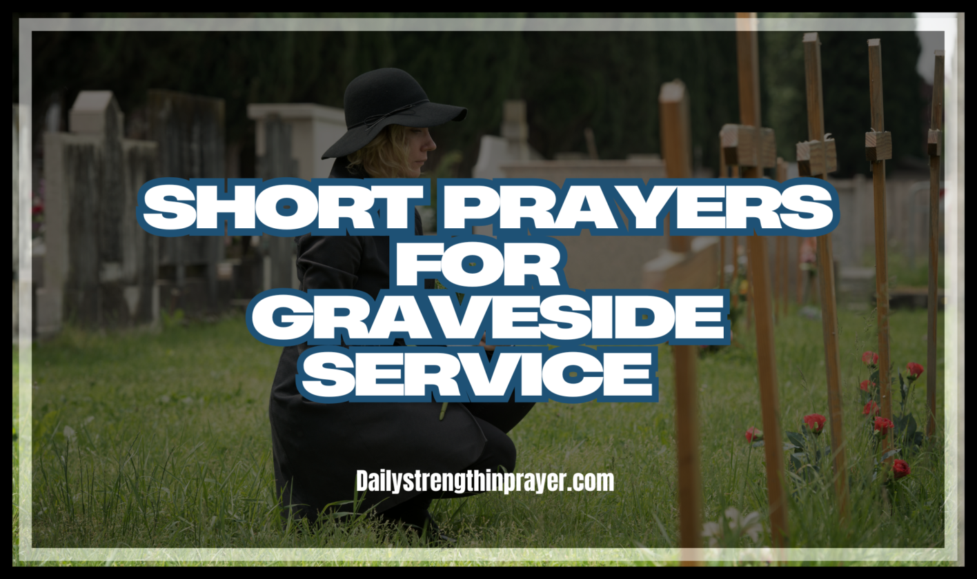 Prayer for graveside service