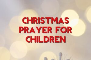 Christmas Prayer for Children