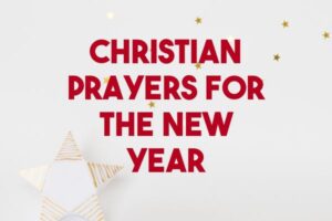 christian prayers for the new year