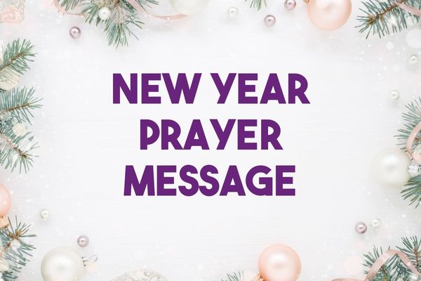 new year prayer message