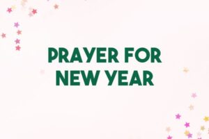 prayer for new year