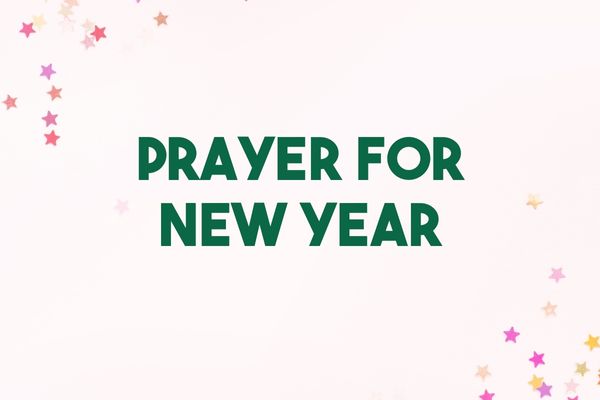 prayer for new year