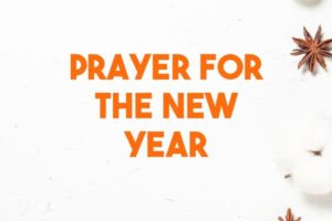 prayer for the new year