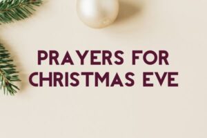prayers for christmas eve