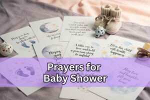 prayers for baby shower