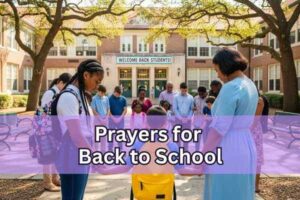 prayers for back to school