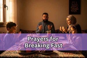 prayers for breaking fast