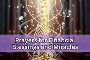 prayers for financial blessings and miracles