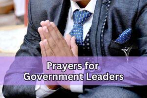 prayers for government leaders