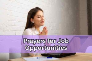 prayers for job opportunities
