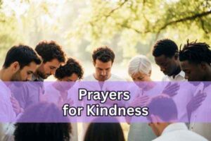 prayers for kindness