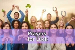 prayers for luck