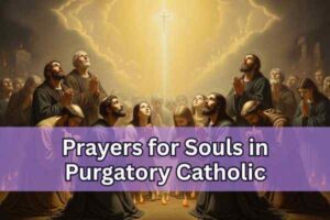 prayers for souls in purgatory catholic