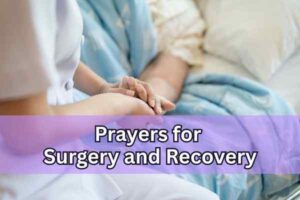 prayers for surgery and recovery