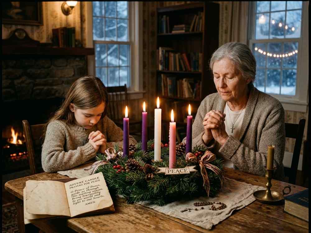 Advent Candle Prayers for Love