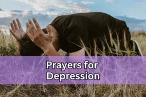 prayers for depression