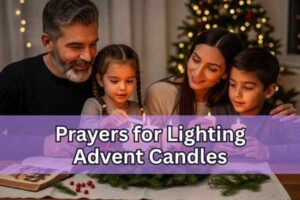 prayers for lighting advent candles