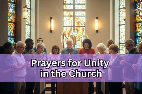 prayers for unity in the church