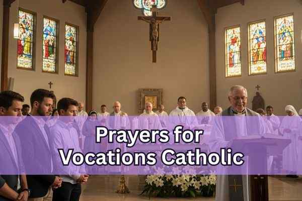 prayers for vocations catholic