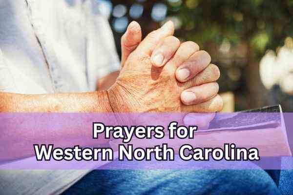prayers for western north carolina